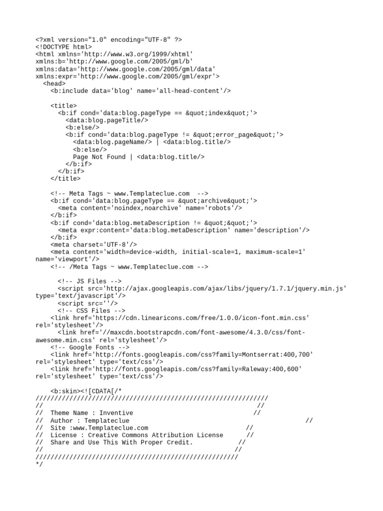 Template 1 | PDF | Typography | Text