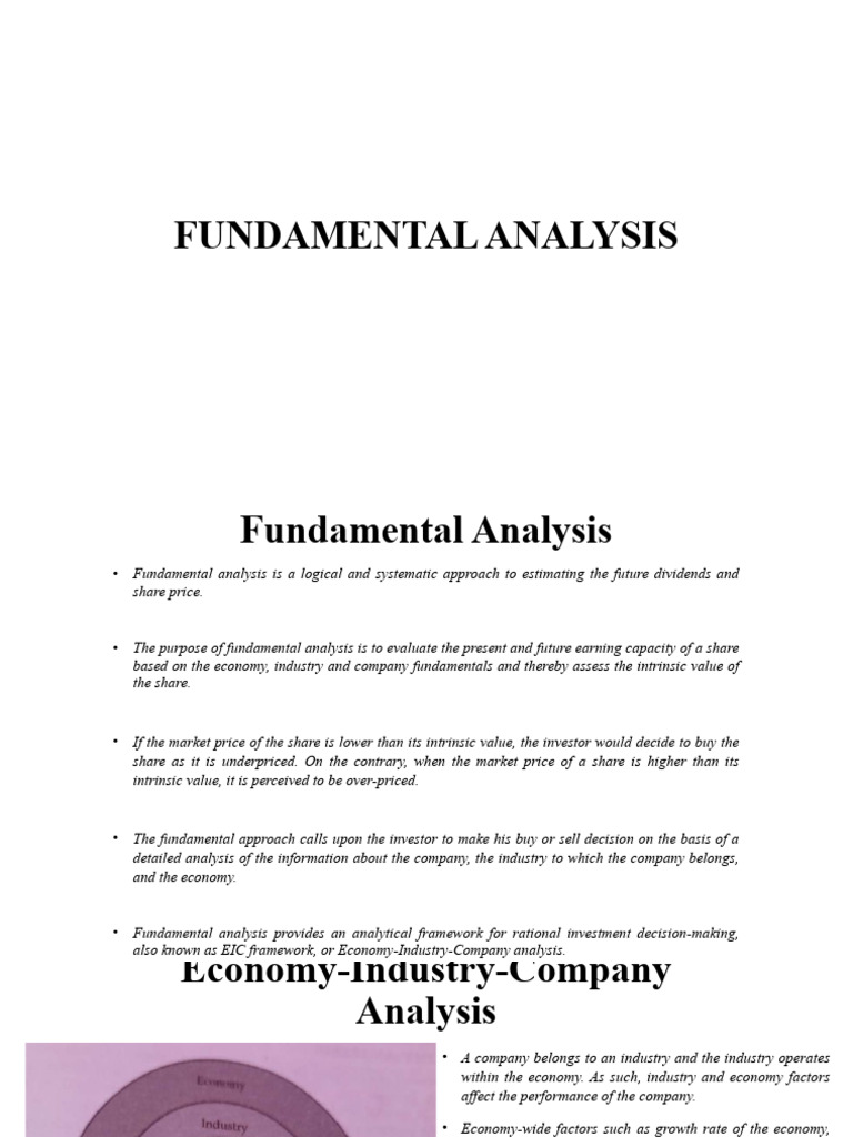Fundamental Analysis Guide | PDF | Free Cash Flow | Valuation (Finance)