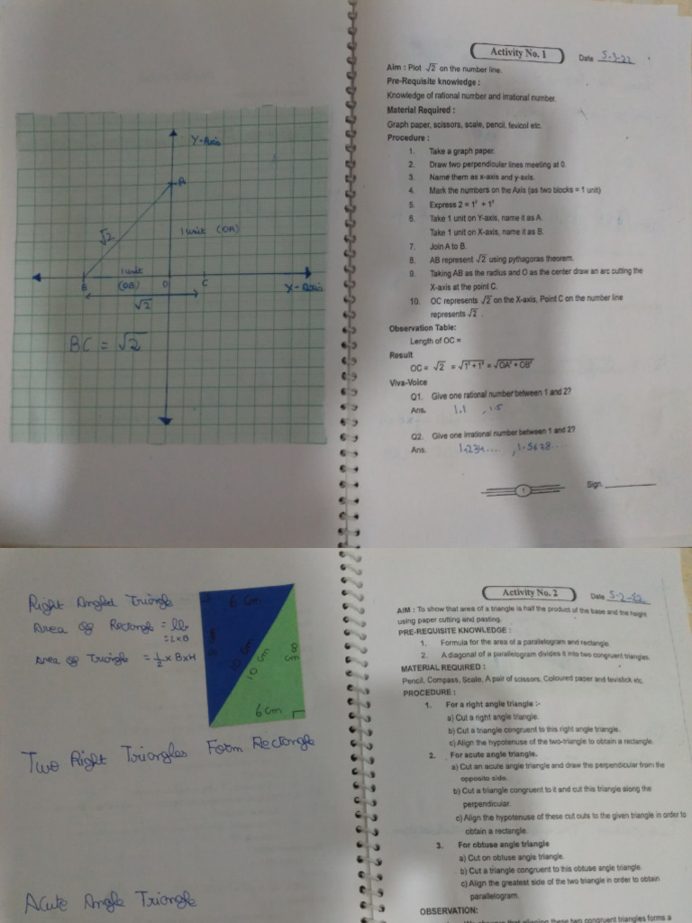 Lab Manual Maths | PDF | Cartesian Coordinate System | Euclidean Plane ...