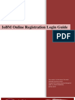 IoBM Online Registration Login Guide