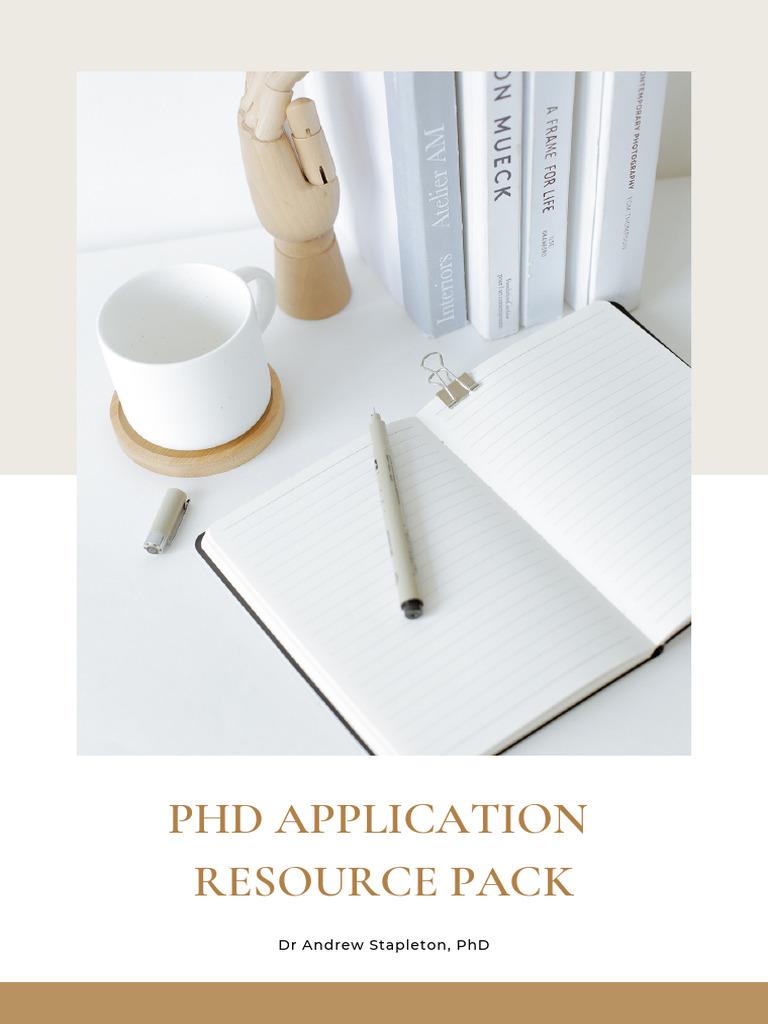 PHD Application Resource Pack 01 Ykho9p | PDF | Thesis | Doctor Of ...