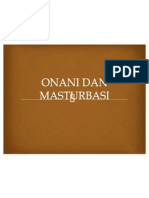 Onani Dan Masturbasi