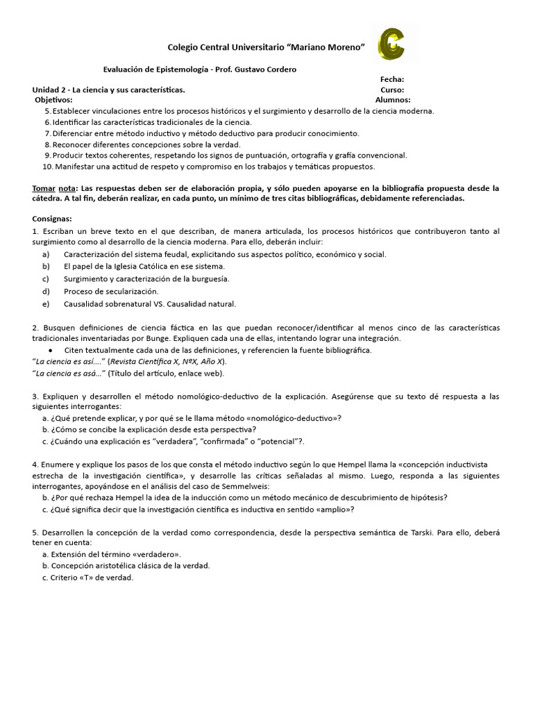 Unidad 2 cn3 2024 pdf razonamiento inductivo verdad