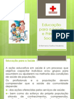 Educação Saúde Primeiros Socorros