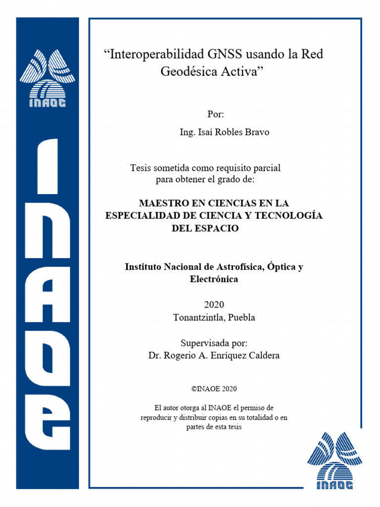 Isai Robles Bravo-TesisFinal | PDF | Sistema de Posicionamiento Global ...