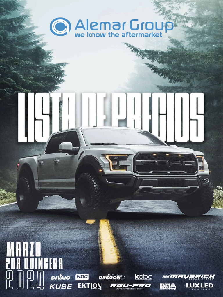 Lista de Precios 2024 - Alemar Group | PDF | Espectro electromagnético ...