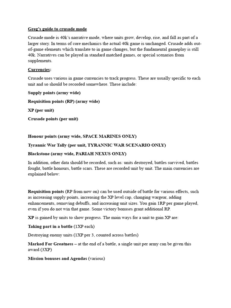 Crusade mode guide 1 pdf