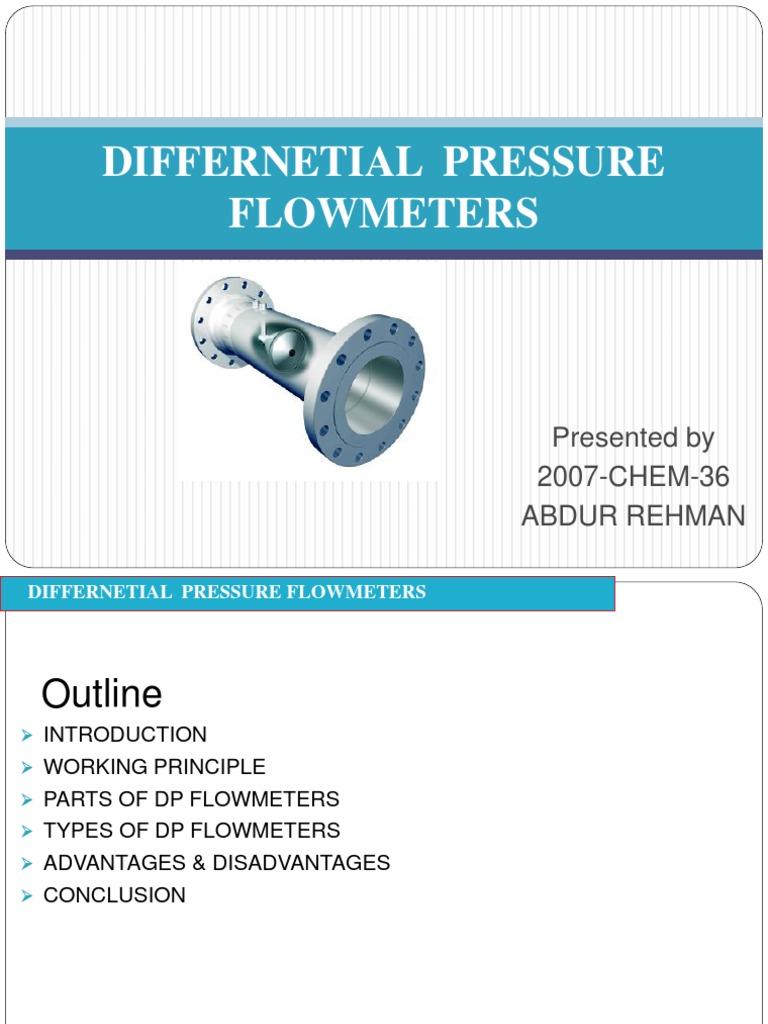 DP FLOWMETER 36[1] Flow Measurement Fluid Dynamics