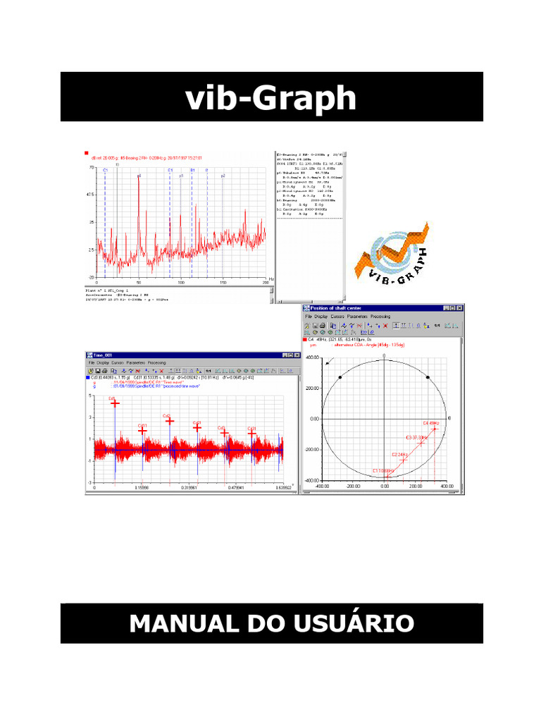 Manual do Usuário do vib-Graph | PDF | Janela (informática) | Decibel