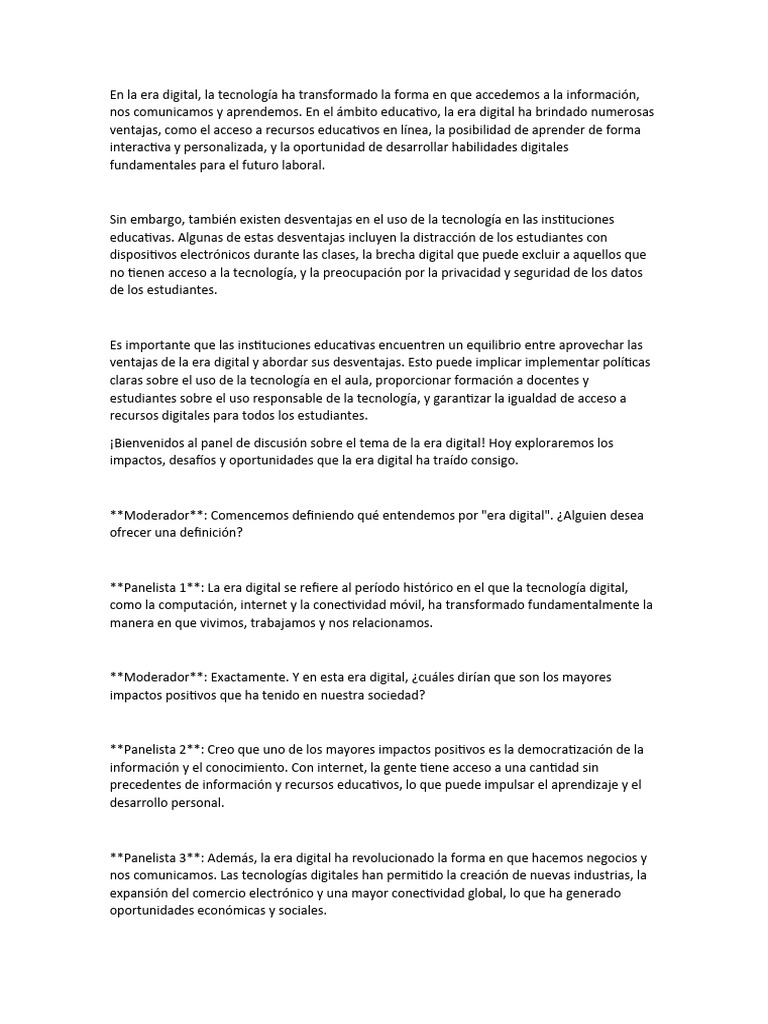 En La Era Digital | PDF | Internet
