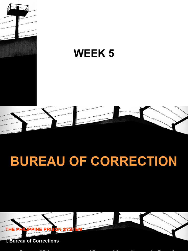 Week+5+Institutional Correction | PDF | Prison | Penology