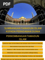 Minggu 4 - Sumbangan Tamadun Islam Kepada Peradaban Dunia