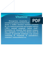 Vitamine - Curs IX