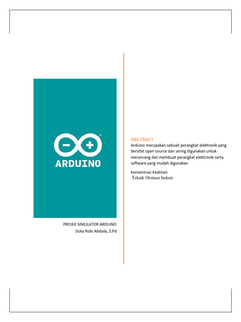 Projek Simulator Arduino | PDF