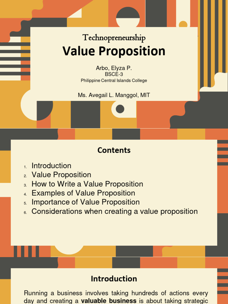 Crafting an Effective Value Proposition | PDF | I Phone | Apple Inc.