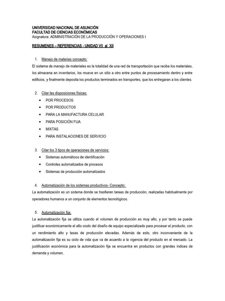 Resumenes Unidades Del Vii Al Xii 2da Parcial 2024 Pdf Economias