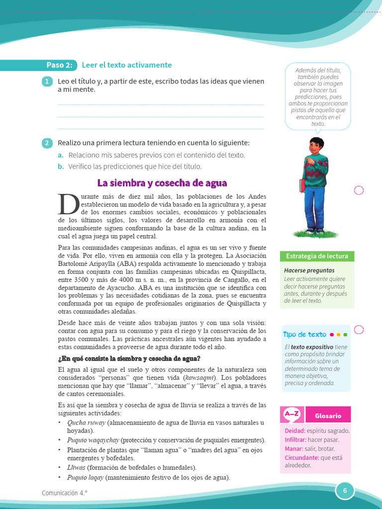 Siembra y Cosecha de Agua en los Andes | PDF | Agua | Ciencias de la Tierra