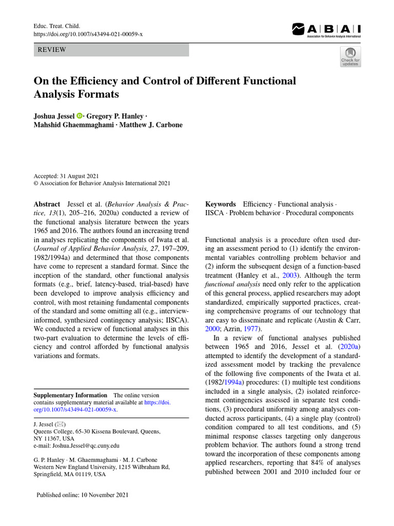 Jessel Et Al. - 2021 - On The Efficiency and Control of Different ...