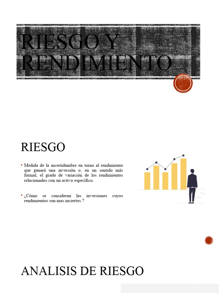 Riesgo y Rendimiento en Inversiones | PDF | Compartir (Finanzas ...