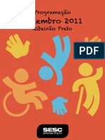 Programação SESC Ribeirão Dezembro 2011