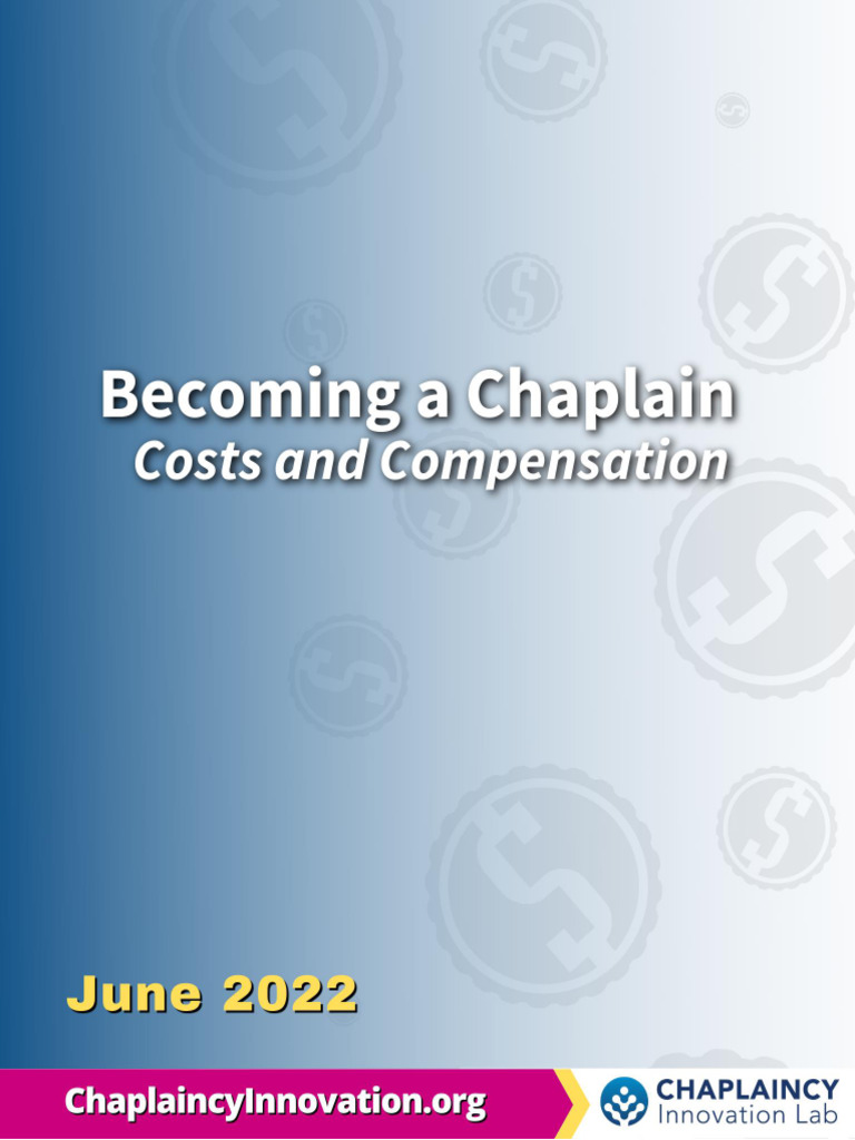 a Chaplain Costs and Compensation [Chaplaincy Innovation Lab