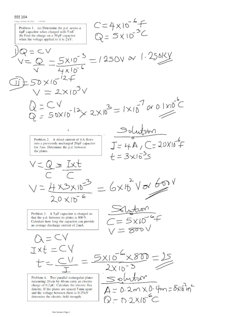 EEE 204 Course Overview and Notes | PDF