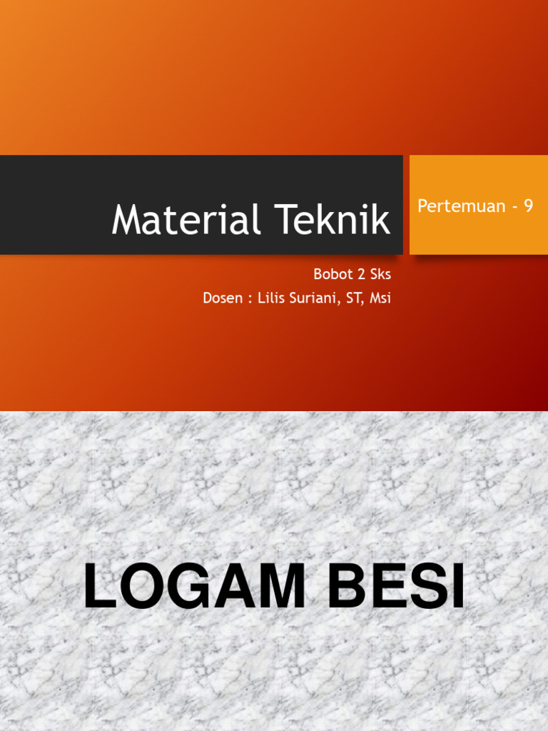 Sifat dan Klasifikasi Logam Ferro | PDF