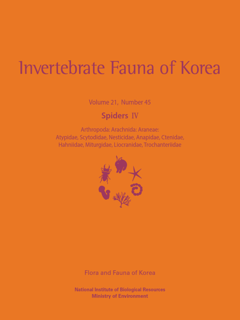 Invertebrate fauna of korea 21 45e pdf spider arthropods