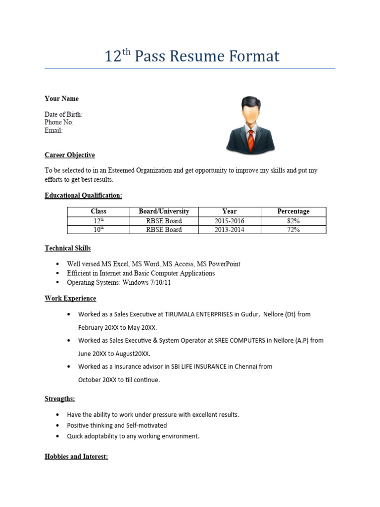 12th-pass-resume-format-pdf