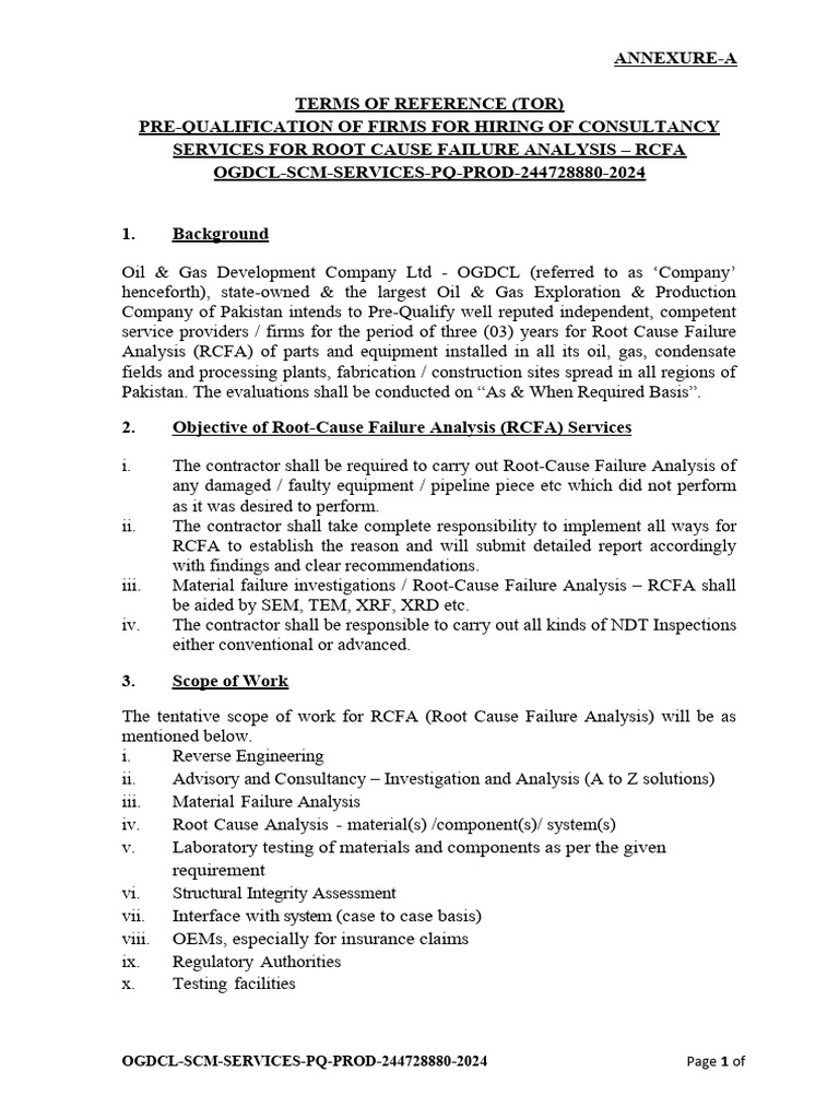 PROD-244728880 PQ Document For RCFA | PDF | Employment | Microscopy