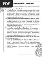 Filosofia en Los Niños
