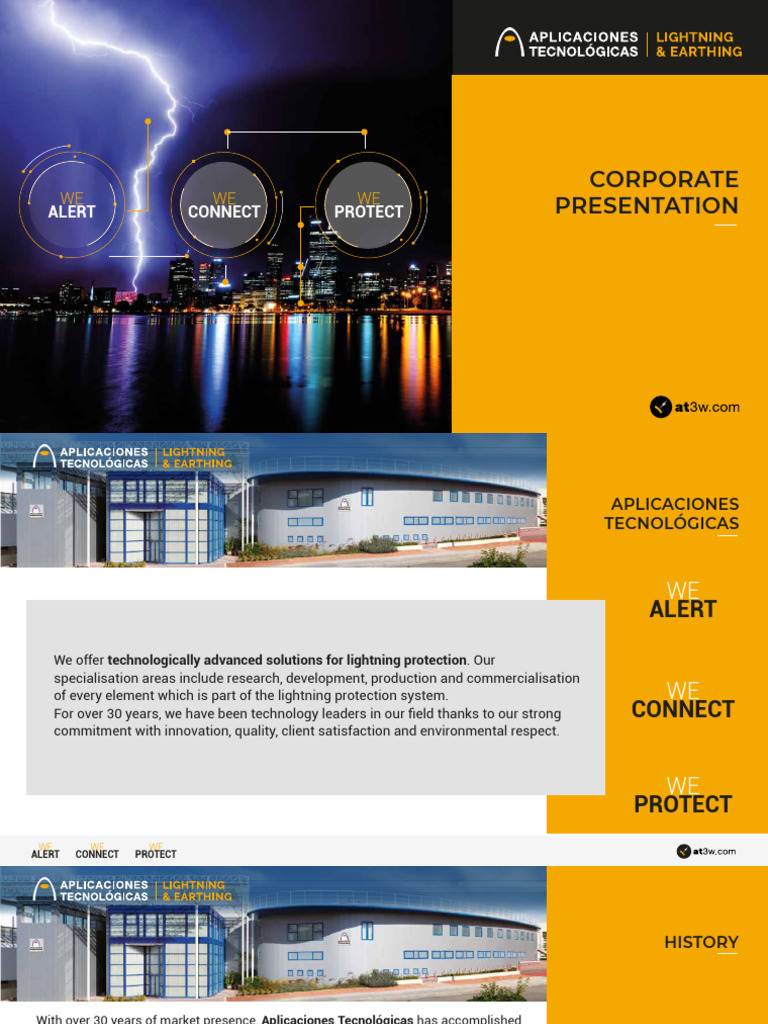 Corporate Presentation at en | PDF | Internet Of Things | Lightning