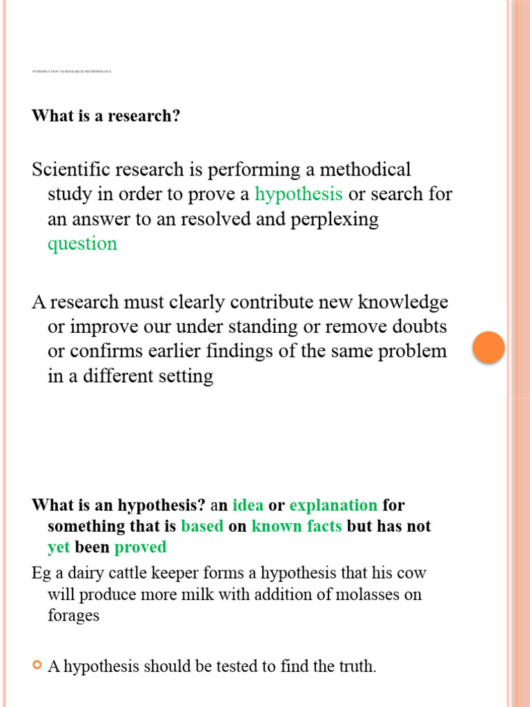 Research Methodology Overview Guide | PDF | Sampling (Statistics ...