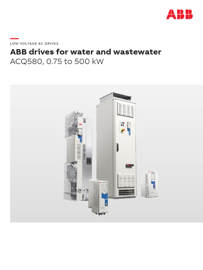 ACQ580 Catalog 3AUA0000194172 RevH EN Lowres | PDF | Pump | Electric Motor