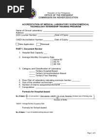 Form For MTI Accreditation - CHED