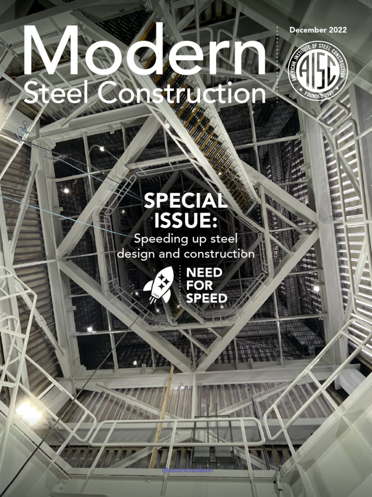 AISC Modern Steel Construction December 2022 | PDF | Concrete | Welding