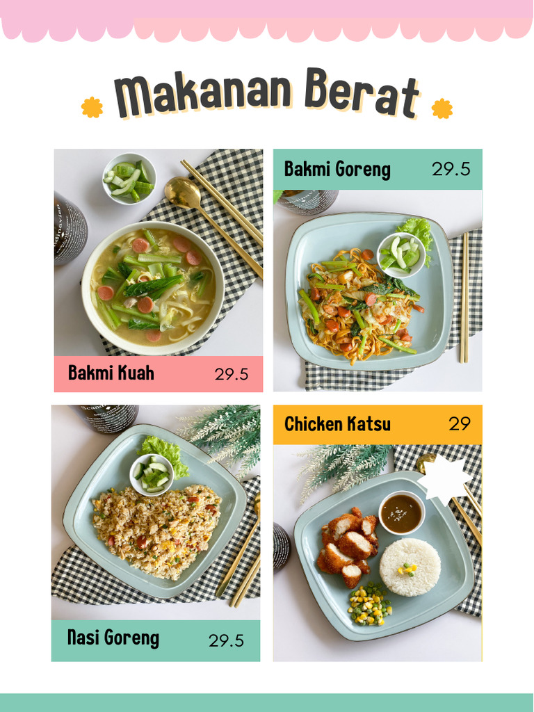 Menu Makanan Wuffyspace Surabaya | PDF