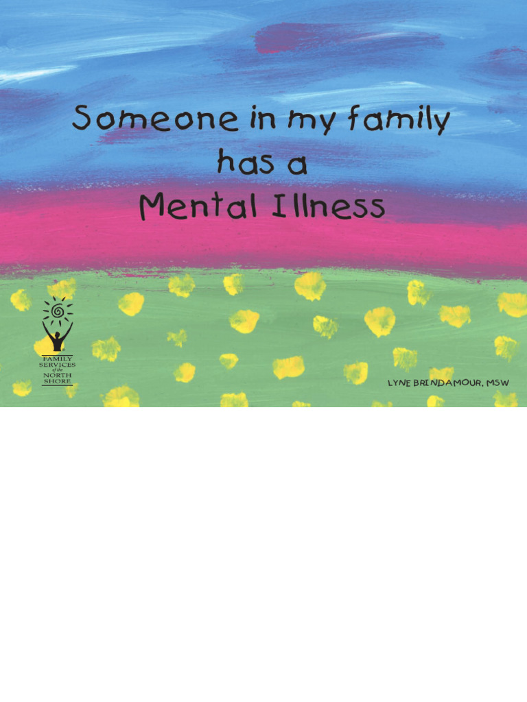 Someone in My Family Has A Mental Illness Workbook | PDF | Major ...
