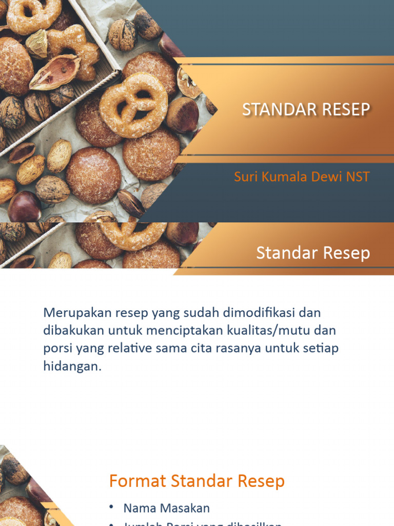 Materi Standar Resep | PDF | Kesehatan Holistik | Teknologi & Rekayasa