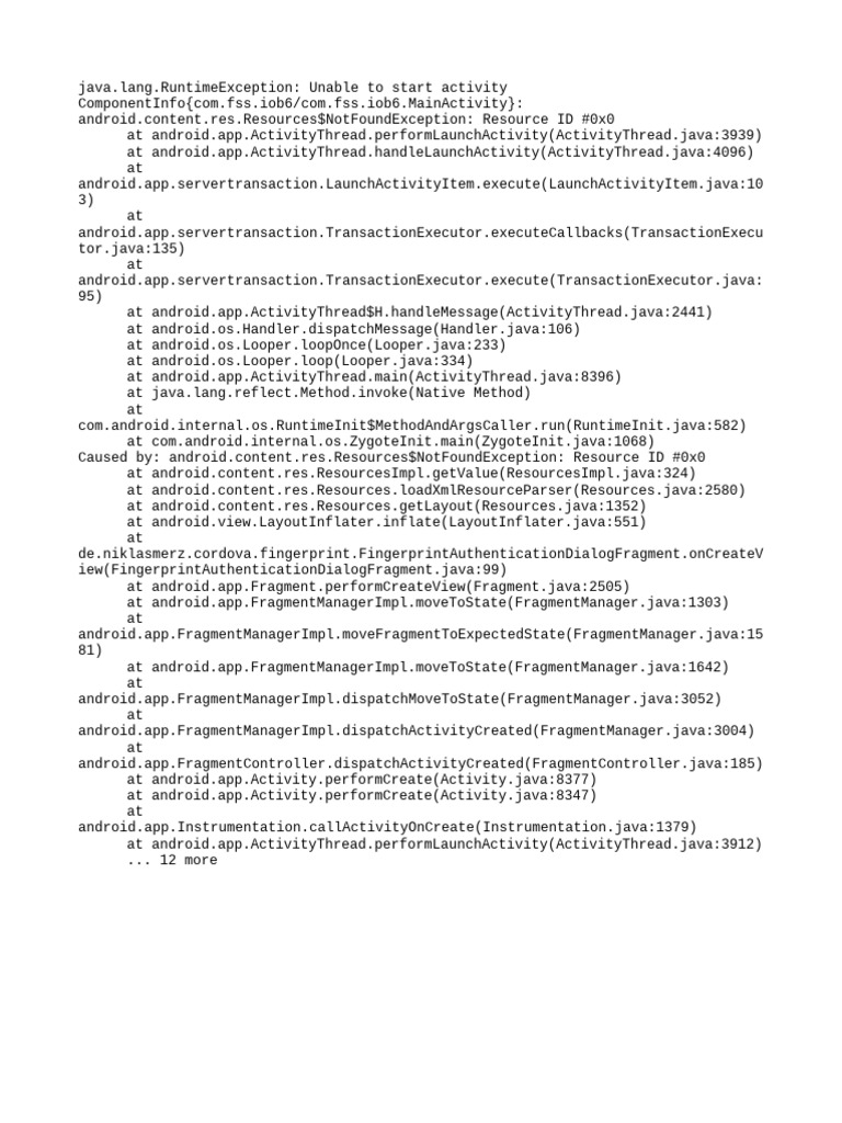 IOB Crash Log 1713075809 | PDF | Operating System Technology | System ...