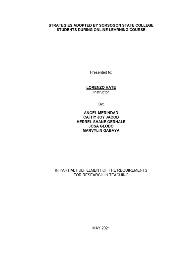 Completed research e learning by angel merindad et al as revised pdf