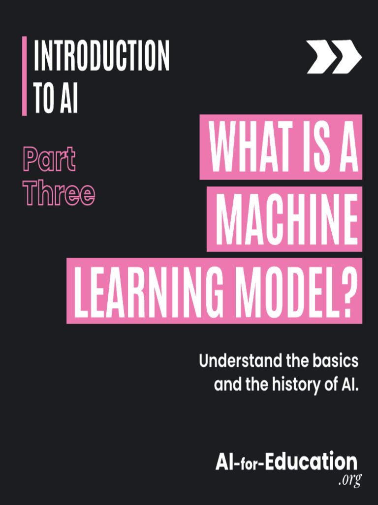 Introduction To AI - Part Three | PDF | Machine Learning | Computer Science