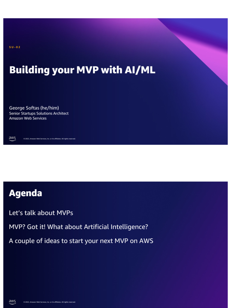 Building Your MVP With AI-ML | PDF | Machine Learning | Artificial ...