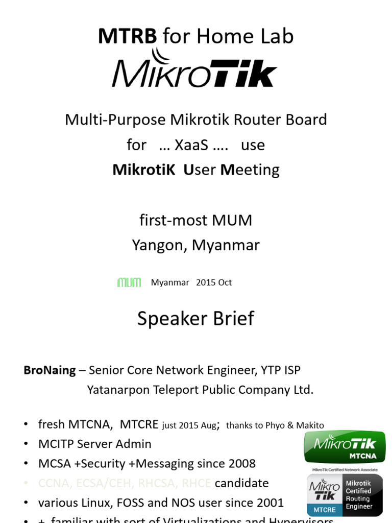 MikroTik Router Board Home Lab Guide | PDF | Proxy Server | Wi Fi