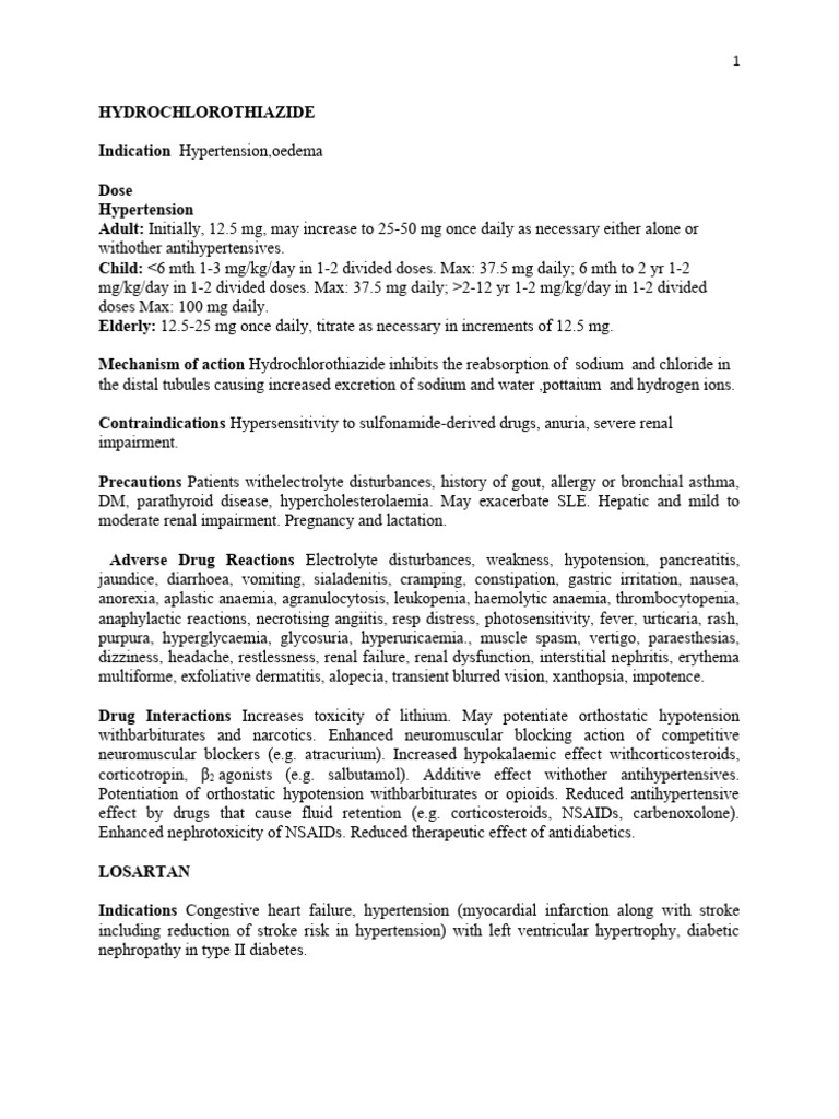 AMITRIPTYLINE AND LOSARTAN INTERACTION AND SAFETY GUIDE visual data 2