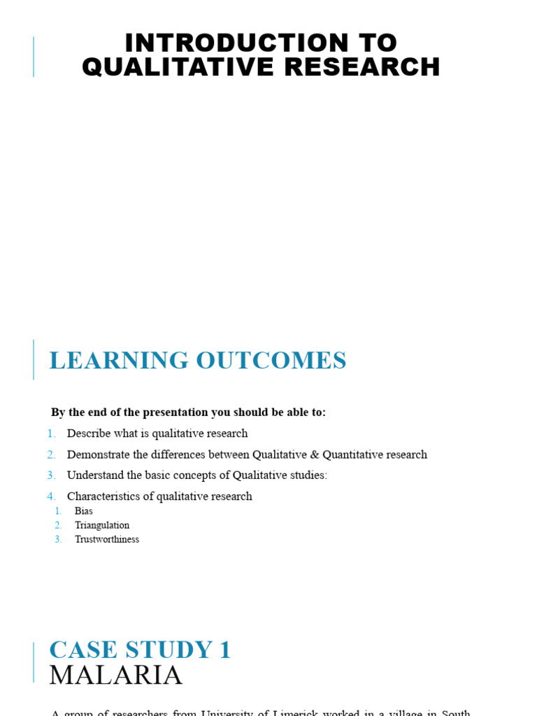 Understanding Qualitative Research Basics | PDF | Quantitative Research ...