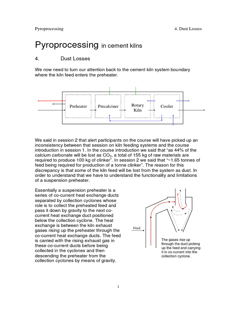 Pyro 4. Dust Losses | PDF | Secondary Sector Of The Economy | Materials