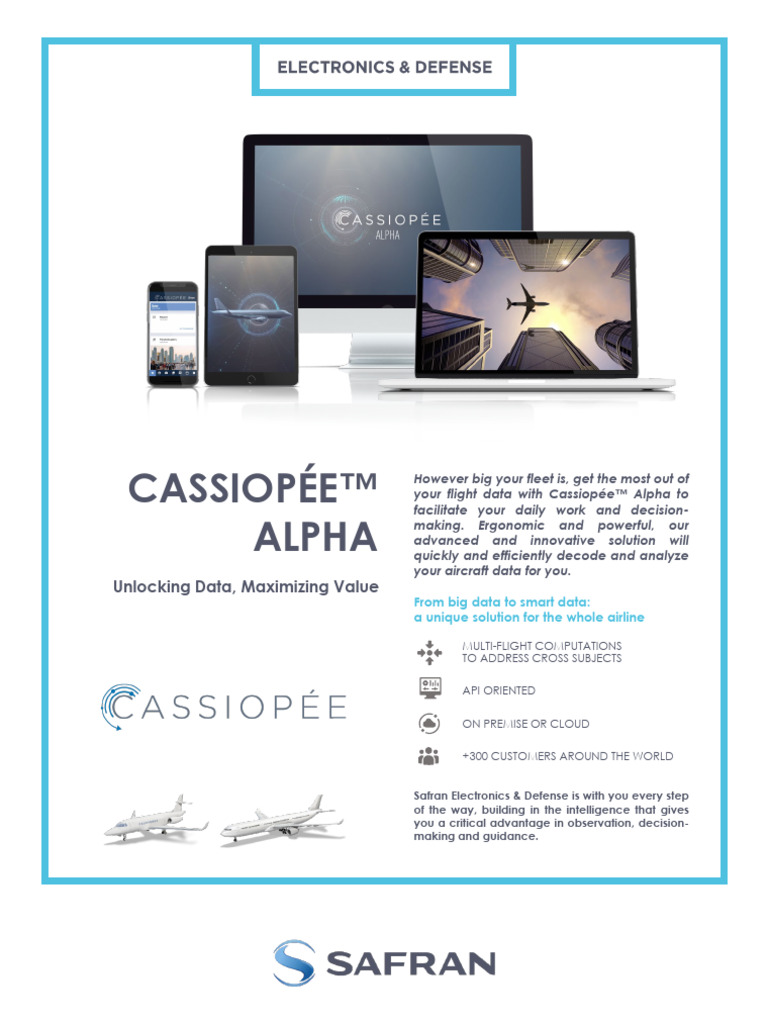 2022 Leaflet Cassiopee Alpha | PDF | Data | Computing