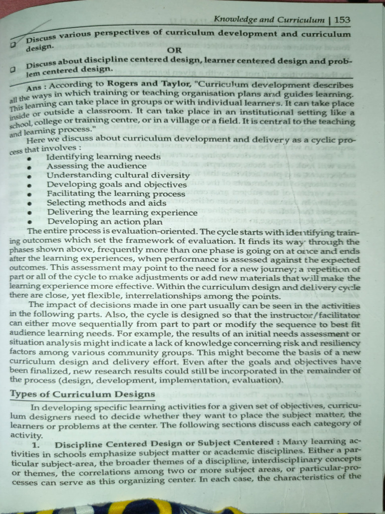 Unit 4 Ppr1 Pdf Curriculum Learning