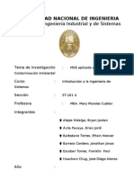 MSB aplicada a la contaminación ambiental en el Perú